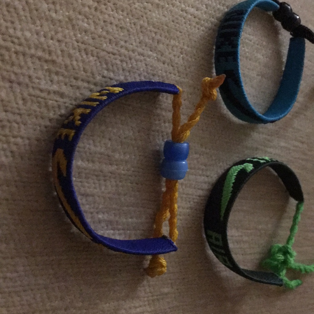 Nike Bracelets.